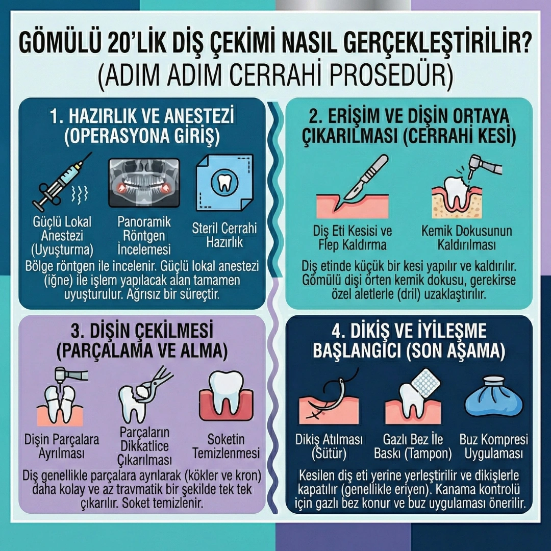 izmir 20 lik diş çekimi