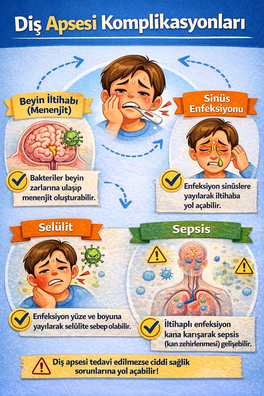 Diş Apsesi Komplikasyonları