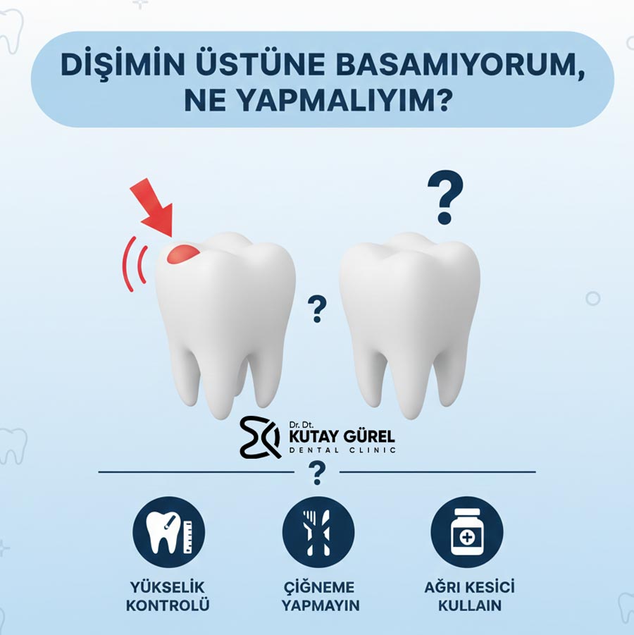 Dişimin Üstüne Basamıyorum, Ne Yapmalıyım